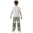 thumbnail image 4 of FORMRS Boys Pajama Pants with Pockets Size 11-12Y Kids Lounge Sleep Bottoms, Christmas Santa, 4 of 8