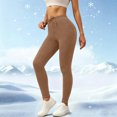 thumbnail image 2 of Women Workout Out Pocket Leggings With Fleece Fitness Sports Running Yoga Pants, 2 of 8