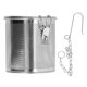 thumbnail image 1 of Stainless Steel Seasoning Bag Multipurpose Spice Filter Seasoning Strainer for Gravy Soup Taste Spice 1.3L, 1 of 4