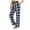 Navy, variant on Brilliant Wide Leg Sweatpants Women Womens Pants Womens Casual Comfortable Plaid Prints Pajamas Wide Leg Pants Long Yoga Pants clearance clothes under $5.00