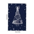thumbnail image 3 of Dvkptbk Christmas 6 PCS Christmas Greeting Cards Gift Thank You Cards Set of 6 with Envelopes Holiday Cards Christmas Blessing Cards Thank You Cards Christmas Decorations, 3 of 6
