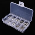 thumbnail image 3 of 100 Pcs 304 Stainless Steel C Type Circlip Snap Rings, Compact and Practical Design, Portable Storage, Great Anti Rust Performance, 3 of 7