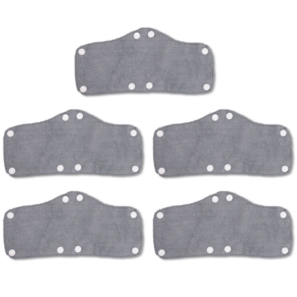 6pcs Safety Snap-On Topper Cloth Snap-on Sweatband for Hard Hat Suspensions 