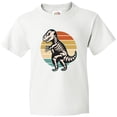 thumbnail image 3 of Inktastic Dinosaur Skeleton Halloween Youth T-Shirt, 3 of 5