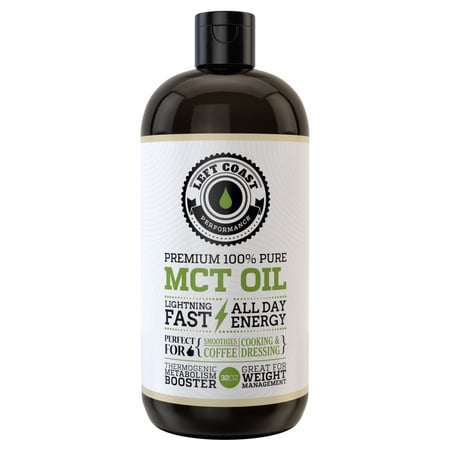 MCT Oil Keto derived only from Sustainable Coconuts. C8 and C10. Keto Diet  Paleo Friendly. Triple Filtered. Each Batch is Independently Tested (32oz)