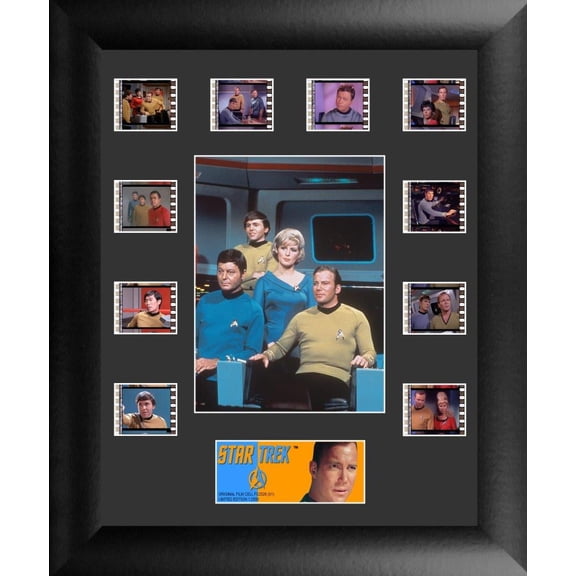 Star Trek The Original Series Limited Edition Mini Montage Framed FilmCells Presentation USFC2528