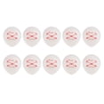 thumbnail image 2 of 10pcs De Látex Despedidas De Decoración 10 '' Blanco Gloria Globo de látex divertido, 2 of 9