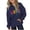 A Navy, variant on Afuyipoi Boys Girls Casual Long Sleeve Hoodies, Cute Letter Print Oversized Sweatshirt with Pocket Gray 7 Years