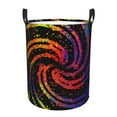 thumbnail image 1 of Balery A Bright Abstract Cesta de ropa redonda con asas, impermeable, independiente, para ropa, juguetes, dormitorio y familia-Medium, 1 of 6