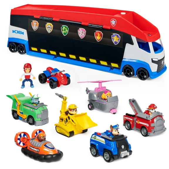 PAW Patrol, PAW Patroller Playset with 7 Figures and 7 Vehicles, for Kids Ages 3 , Toddler Toys
