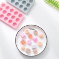 thumbnail image 2 of Pink Heart-Shaped Silicone Ice Cube Tray, 18*11.2*1.8cm, 2 of 4