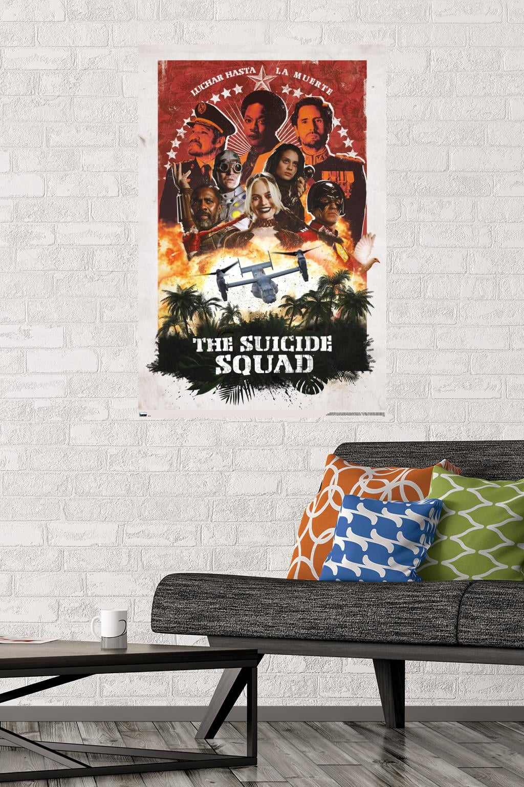 DC Comics Movie The Suicide Squad - Plane Group Wall Poster, 22.375" x 34"