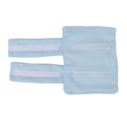 Post Surgery Pacemaker Protector Pillow Cushion for Bra Strap Relief & Soft Chest Support Pad, Heart Surgery Recovery Essential for Breast Mastectomy Protection, Blue (7.7 x 4.7 in / 19.5 x 12 cm)
