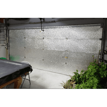 IES Garage Door Insulation Kit - R8 - Fits 16x7 & 16x8 2-Car Garage Doors - Includes Spray Adhesive
