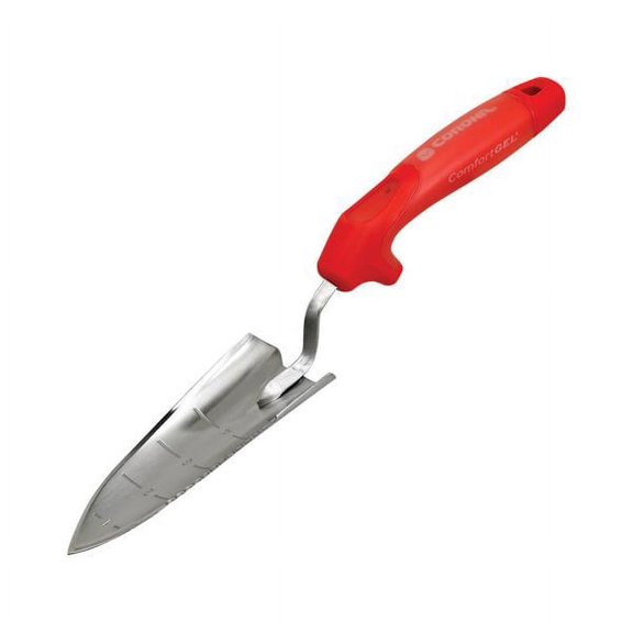 Corona ComfortGel 13.3 in. Stainless Steel Garden Hand Transplanter Poly Handle