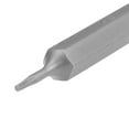 thumbnail image 3 of Uxcell 5/32" Hex Shank 1.1" Length T2 Magnetic Torx Screwdriver Bit S2 Steel, 3 of 5