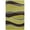 Lime / Mocha, variant on KAS Rugs KAS Eternity Lime/Mocha Landscapes Rug - 27 x 45
