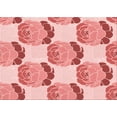 thumbnail image 1 of Ahgly Company Machine Washable Indoor Rectangle Transitional Deep Rose Pink Area Rugs, 5' x 7', 1 of 7