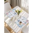 thumbnail image 5 of Ocean Starfish Placemats Set of 6, Summer Coastal Coral Flower Shells Placemats for Dining Table, Place Mats for Kitchen Tabletop, Waterproof Wipeable Dining Table Mats Set, 5 of 9