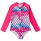 thumbnail image 1 of Traje de baño de manga larga para niños Traje de baño de una pieza con protección solar para playa para mujeres grandes, 1 of 6
