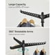 thumbnail image 4 of Tendedero de ropa SONGMICS plegable 150 cm de acero inoxidable, 4 of 7