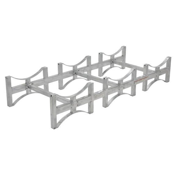 Vestil Manufacturing DRUM-RACK-3-G 55 gal Galvanized Stackable 3 Drum Rack