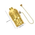 thumbnail image 2 of WRITWAA 1Pack Round Base Lamp Holder with Light Control for DIY Enthusiasts 7.00X3.10X3.10in, 2 of 7