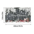 thumbnail image 3 of Nilvkv Christmas Garage Door Cover Colorful Snowflakes Holiday Background Decorations for Winter Party, Christmas Decorations, CHRlSTMAS-GlFTs, 3 of 6