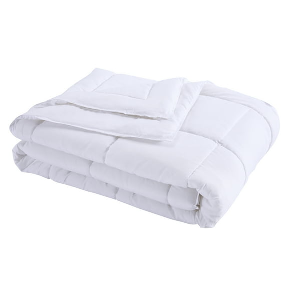 Lotus Home Stayclean Bacteria Reducing Down Alternative Bed Blanket With Microfiber Cover and Water and Stain Resistance
