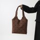 thumbnail image 3 of Bolso Hombro Hobo Pana Estética Bowknot Casual para Mujer, 3 of 9