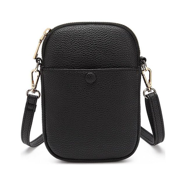 Bandolera pequeña de cuero PU para mujer, bolso de hombro, Mini cartera para teléfono, tarjetero, monedero, envío directo Fivean unisex