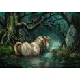 thumbnail image 1 of Taladro diamante pintura (DE5659) caballo del bosque DIY mosaico completo imagen Kit decoración del hogar 50x70cm FLhrweasw Nuevo, 1 of 1