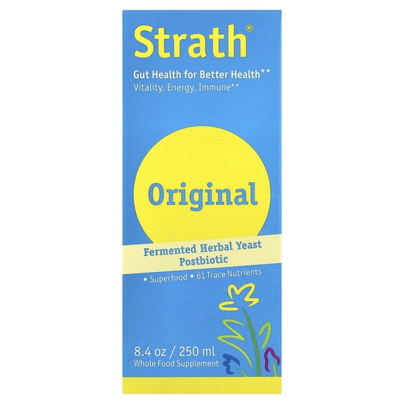 Bio-Strath Original, Fermented Herbal Yeast Postbiotic, 8.4 oz (250 ml)