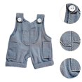 thumbnail image 6 of LeeQinersw Doll Clothes Romper Doll Outifits Soft for Little Girls Detachable Stylish Gifts Blue, 6 of 9