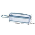 thumbnail image 3 of Matoen Double-layer Three-dimensional Net Pen Bagss Hand-helds Nylon Stationery Bagss Large-capacity Transparent Student Portable Bagss, 3 of 4