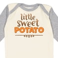 thumbnail image 4 of Inktastic Thanksgiving Little Sweet Potato Boys or Girls Long Sleeve Baby Bodysuit, 4 of 5