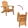 thumbnail image 5 of vidaXL Garden Adirondack Chair Solid Acacia Wood, 5 of 5