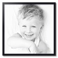 thumbnail image 2 of ArtToFrames 26x26 inch Satin Black Picture Frame, Black Wood Poster Frame (4654), 2 of 7