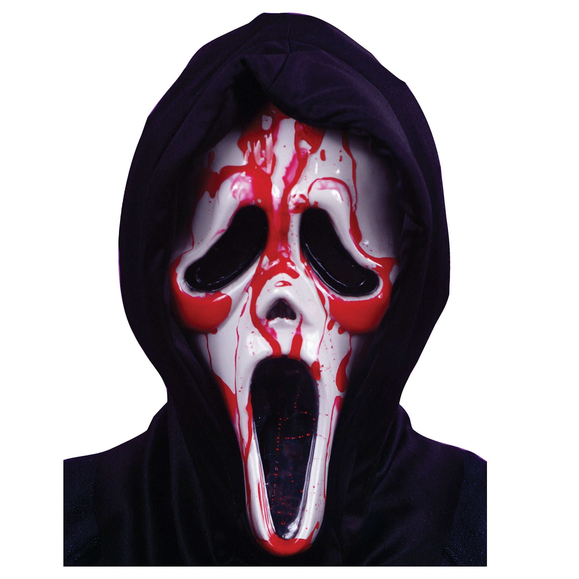 grip Soedan Leraren dag Fun World Multi-color Plastic Halloween Scream Costume Mask, with Blood  Pump for Adult - Walmart.com