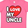 thumbnail image 4 of Inktastic I Love My Uncle Boys or Girls Toddler T-Shirt, 4 of 5