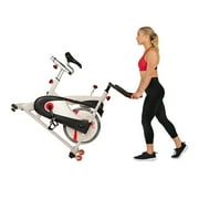 Sunny Health & Fitness Stationary Belt Drive Indoor Cycling Exercise Bike with 40 Lb., Flywheel for Home Cardio Training, SF-B1509