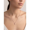 thumbnail image 4 of FindChic Cross Necklace for Women, Dainty Rose Gold Plated Crucifix Pendant Necklace Hypoallergenic Baptism Religious Faith Jewelry Gifts for Her, 4 of 9