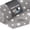 Dots: Slate Gray Pure White, variant on Shelf Drawer and Cabinet Liner, Durable with Strong Grip, 12 in x 20 FT, Non Adhesive Liners Protect Kitchen Cabinets and Cupboard, Bathroom Drawers and Shelves, Desks, Dots Gray White