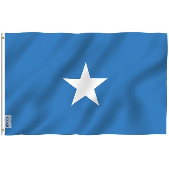 ANLEY 3 ft x 5 ft Somalia flag - Somali Flags Polyester