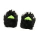 thumbnail image 4 of Guantes de pata de gato, accesorios de dibujos animados, disfraz de Halloween para club, carnaval, juego de rol Negro Verde, 4 of 8