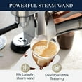 thumbnail image 3 of De'Longhi Dedica Arte 15-Bar, 2-Cup Metal Espresso Machine, 3 of 5