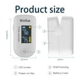Bluetooth Pulse Oximeter Finger Monitor by Wellue,Fingertip Blood Oxygen Saturation Monitor for