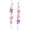 Purple, variant on 2026 Flower Graduation Lei, Senior Tropical Leis With Tassel Congrats Graduation Wreath For Class Of 2026 Grad Hawaiian Luau Party Grad Decorations