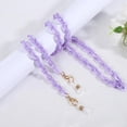 thumbnail image 3 of Cordón para para hombres, coloridos soportes para , cadenas para , colr con abrazadera para Púrpura Zulema Retenedor de cadena para anteojos, 3 of 4