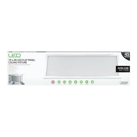 

FEIT Electric 4000 Lumen Flat Panel Light Fixture White
